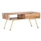 vidaXL Mesa de centro de madera maciza de sheesham 95x50x42 cm vidaXL Mesa de centro de madera maciza de sheesham 95x50x42 cm