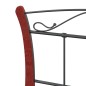 vidaXL Estructura de cama de metal negro 100x200 cm vidaXL Estructura de cama de metal negro 100x200 cm