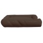 vidaXL Cojín para perros con almohadas tela oxford marrón 115x100x20cm vidaXL Cojín para perros con almohadas tela oxford marrón 115x100x20cm