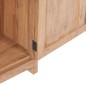 vidaXL Aparador de madera maciza de teca 50x30x90 cm vidaXL Aparador de madera maciza de teca 50x30x90 cm