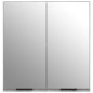 vidaXL Armario de baño con espejo color gris Sonoma 64x20x67 cm vidaXL Armario de baño con espejo color gris Sonoma 64x20x67 cm