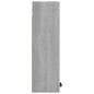 vidaXL Armario de baño con espejo color gris Sonoma 64x20x67 cm vidaXL Armario de baño con espejo color gris Sonoma 64x20x67 cm