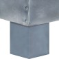 vidaXL Sillón con diseño de cubo cuero auténtico gris vidaXL Sillón con diseño de cubo cuero auténtico gris