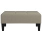 vidaXL Reposapiés de terciopelo gris claro 78x56x32 cm vidaXL Reposapiés de terciopelo gris claro 78x56x32 cm