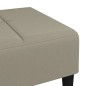 vidaXL Reposapiés de terciopelo gris claro 78x56x32 cm vidaXL Reposapiés de terciopelo gris claro 78x56x32 cm