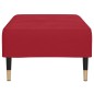vidaXL Reposapiés de terciopelo rojo vino tinto 78x56x32 cm vidaXL Reposapiés de terciopelo rojo vino tinto 78x56x32 cm