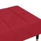 vidaXL Reposapiés de terciopelo rojo vino tinto 78x56x32 cm vidaXL Reposapiés de terciopelo rojo vino tinto 78x56x32 cm