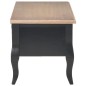 vidaXL Mueble para TV de madera negro 100x35x35 cm