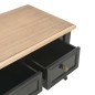 vidaXL Mueble para TV de madera negro 100x35x35 cm