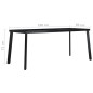 vidaXL Estructura de mesa de comedor en forma de V 180x80x72 cm vidaXL Estructura de mesa de comedor en forma de V 180x80x72 cm