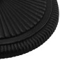 vidaXL Base de sombrilla de hierro fundido negro 45x45x30 cm 
