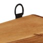 vidaXL Juego de estantes cubo de pared 3 pzas madera maciza de acacia vidaXL Juego de estantes cubo de pared 3 pzas madera maciza de acacia