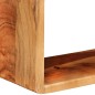vidaXL Juego de estantes cubo de pared 3 pzas madera maciza de acacia vidaXL Juego de estantes cubo de pared 3 pzas madera maciza de acacia