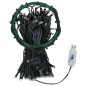 vidaXL Red de luces de árbol de Navidad 150 LEDs de colores 150 cm vidaXL Red de luces de árbol de Navidad 150 LEDs de colores 150 cm