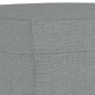 vidaXL Juego de sofás con cojines 3 piezas tela gris claro vidaXL Juego de sofás con cojines 3 piezas tela gris claro