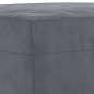 vidaXL Juego de sofás con cojines 3 piezas terciopelo gris oscuro vidaXL Juego de sofás con cojines 3 piezas terciopelo gris oscuro