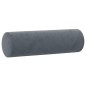 vidaXL Juego de sofás con cojines 3 piezas terciopelo gris oscuro vidaXL Juego de sofás con cojines 3 piezas terciopelo gris oscuro