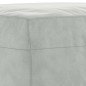vidaXL Juego de sofás con cojines 4 piezas terciopelo gris claro vidaXL Juego de sofás con cojines 4 piezas terciopelo gris claro