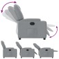 vidaXL Sillón reclinable de tela gris claro vidaXL Sillón reclinable de tela gris claro
