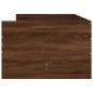 vidaXL Estructura de cama con cajones roble marrón 90x190 cm vidaXL Estructura de cama con cajones roble marrón 90x190 cm