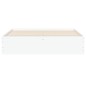 vidaXL Estructura de cama madera de ingeniería blanco 150x200 cm vidaXL Estructura de cama madera de ingeniería blanco 150x200 cm