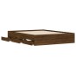 vidaXL Cama con cajones madera de ingeniería marrón roble 150x200 cm vidaXL Cama con cajones madera de ingeniería marrón roble 150x200 cm