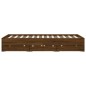 vidaXL Cama con cajones madera de ingeniería marrón roble 150x200 cm vidaXL Cama con cajones madera de ingeniería marrón roble 150x200 cm