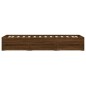 vidaXL Cama con cajones madera de ingeniería marrón roble 90x190 cm vidaXL Cama con cajones madera de ingeniería marrón roble 90x190 cm