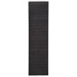 vidaXL Alfombra de sisal natural negro 66x250 cm vidaXL Alfombra de sisal natural negro 66x250 cm