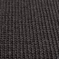 vidaXL Alfombra de sisal natural negro 66x250 cm vidaXL Alfombra de sisal natural negro 66x250 cm