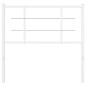 vidaXL Cabecero de metal blanco 100 cm vidaXL Cabecero de metal blanco 100 cm
