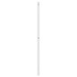 vidaXL Cabecero de metal blanco 100 cm vidaXL Cabecero de metal blanco 100 cm
