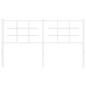 vidaXL Cabecero de metal blanco 160 cm vidaXL Cabecero de metal blanco 160 cm
