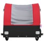 vidaXL Remolque para bicicleta hierro negro y rojo 30 kg vidaXL Remolque para bicicleta hierro negro y rojo 30 kg