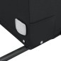 vidaXL Remolque para bicicleta hierro negro y verde 45 kg