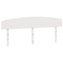 vidaXL Cabecero de cama madera maciza de pino blanco 200 cm