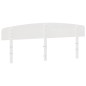 vidaXL Cabecero de cama madera maciza de pino blanco 200 cm vidaXL Cabecero de cama madera maciza de pino blanco 200 cm