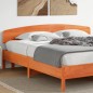 vidaXL Cabecero de cama madera maciza de pino marrón cera 180 cm vidaXL Cabecero de cama madera maciza de pino marrón cera 180 cm