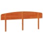 vidaXL Cabecero de cama madera maciza de pino marrón cera 180 cm vidaXL Cabecero de cama madera maciza de pino marrón cera 180 cm