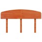 vidaXL Cabecero de cama madera maciza de pino marrón cera 135 cm vidaXL Cabecero de cama madera maciza de pino marrón cera 135 cm