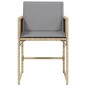 vidaXL Sillones jardín con cojines 4 uds ratán sintético beige mezcla vidaXL Sillones jardín con cojines 4 uds ratán sintético beige mezcla