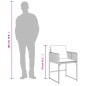 vidaXL Sillones jardín con cojines 4 uds ratán sintético beige mezcla vidaXL Sillones jardín con cojines 4 uds ratán sintético beige mezcla