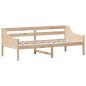 vidaXL Sofá cama de madera maciza de pino 80x200 cm vidaXL Sofá cama de madera maciza de pino 80x200 cm