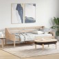 vidaXL Sofá cama de madera maciza de pino 80x200 cm vidaXL Sofá cama de madera maciza de pino 80x200 cm