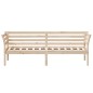 vidaXL Sofá cama de madera maciza de pino 80x200 cm vidaXL Sofá cama de madera maciza de pino 80x200 cm