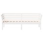 vidaXL Sofá cama madera maciza de pino blanco 90x190 cm vidaXL Sofá cama madera maciza de pino blanco 90x190 cm