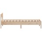 vidaXL Estructura de cama con cabecero madera maciza de pino 90x200 cm vidaXL Estructura de cama con cabecero madera maciza de pino 90x200 cm