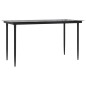 vidaXL Set comedor de jardín 3 piezas y cojines ratán sintético marrón vidaXL Set comedor de jardín 3 piezas y cojines ratán sintético marrón