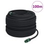 vidaXL Manguera porosa para jardín caucho negro 16 mm 100 m vidaXL Manguera porosa para jardín caucho negro 16 mm 100 m