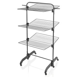 Leifheit Tendedero vertical Comfort Tower 420 en negro